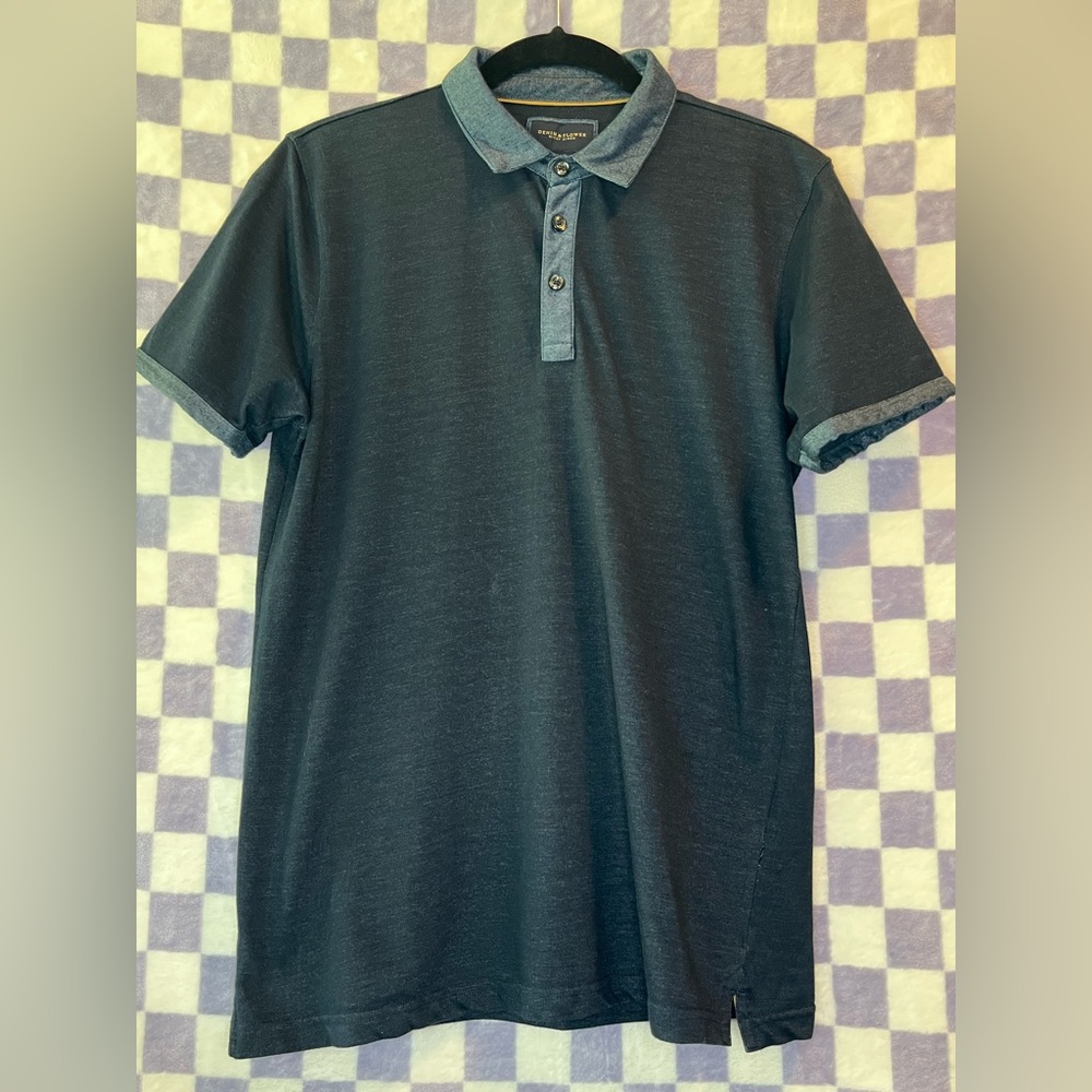 Denim & Flower Polo 🛍️ 3 for $30